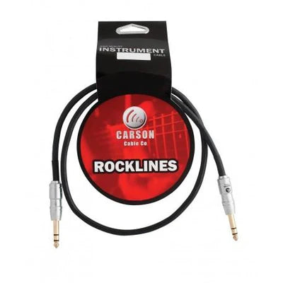 Carson Rocklines ROK06ST Stereo Audio Cable 6Ft / 1.8M