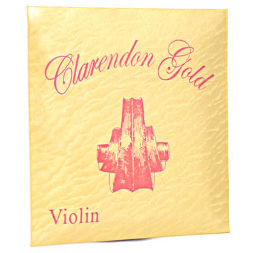 Clarendon Gold Violin Strings 1/2 Set