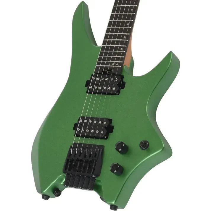 HILS Headless Electric Guitar – Metallic Green