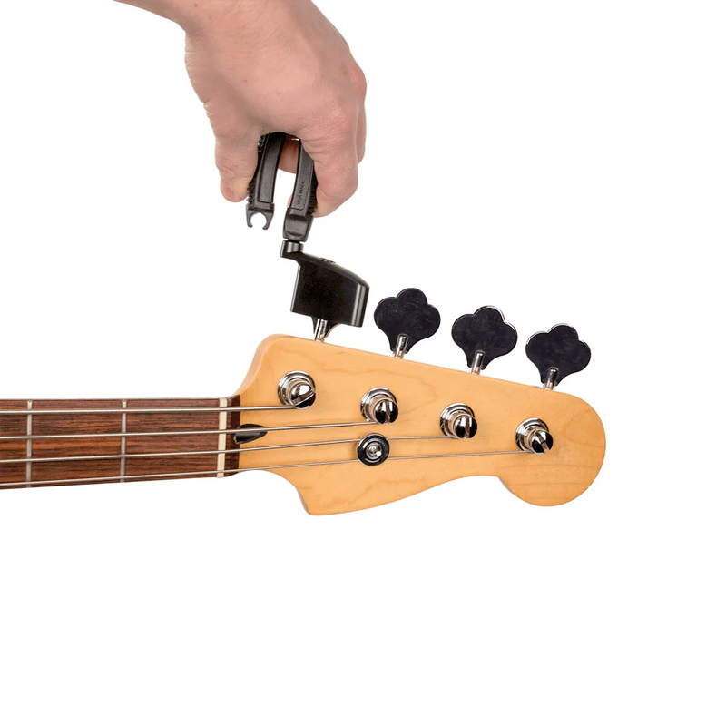 D'Addario Pro String Winder for Bass Guitar w/ Built-In Clipper