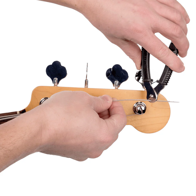 D'Addario Pro String Winder for Bass Guitar w/ Built-In Clipper