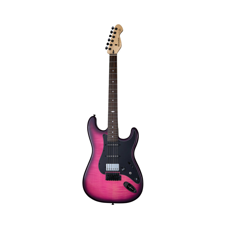 Mooer MSC31 Electric Guitar – Purple Burst w/ Gig Bag