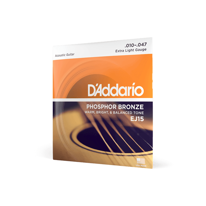 D'addario Acoustic Guitar String Set - 10-47 Extra Light