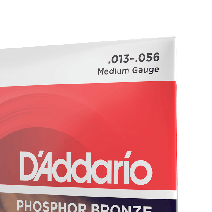 D'addario Acoustic Guitar String Set - 13-56 Medium