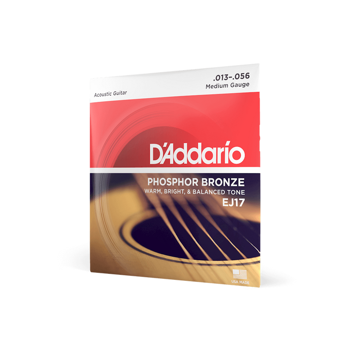 D'addario Acoustic Guitar String Set - 13-56 Medium