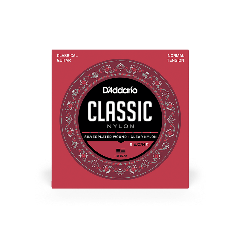 D'addario Classical Guitar String Set Nylon - Normal Tension