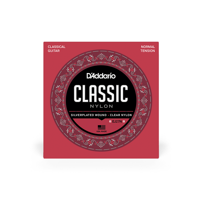 D'addario Classical Guitar String Set Nylon - Normal Tension