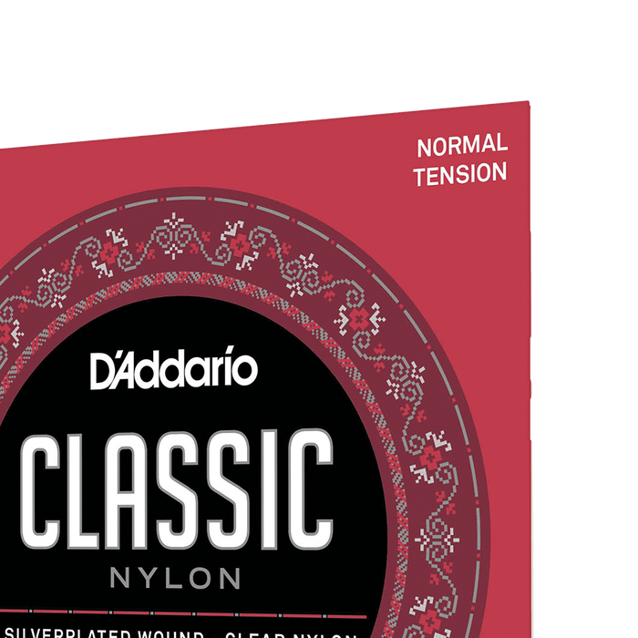 D'addario Classical Guitar String Set Nylon - Normal Tension