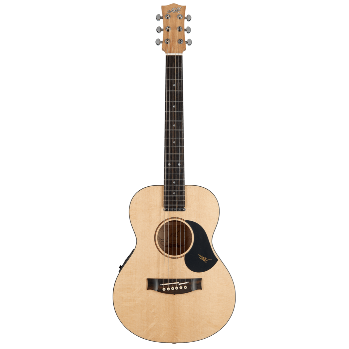 Maton EM6 Mini Acoustic Electric Guitar - Natural Satin
