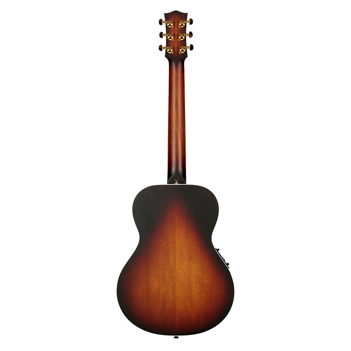 Maton Mini Troubadour Acoustic Electric Guitar - Tobacco Sunburst