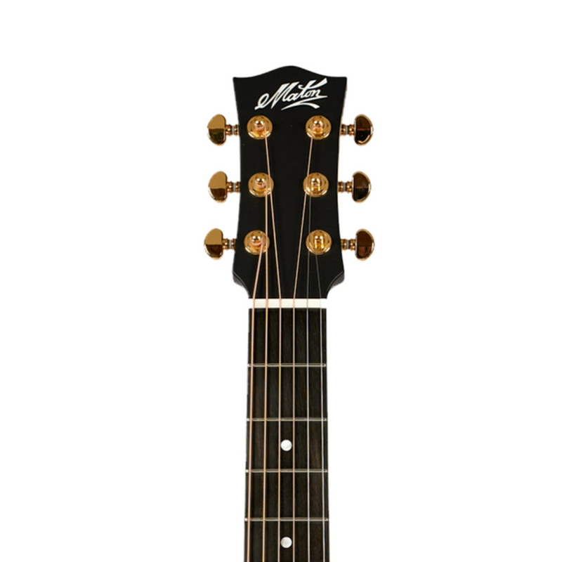 Maton Mini Troubadour Acoustic Electric Guitar - Tobacco Sunburst