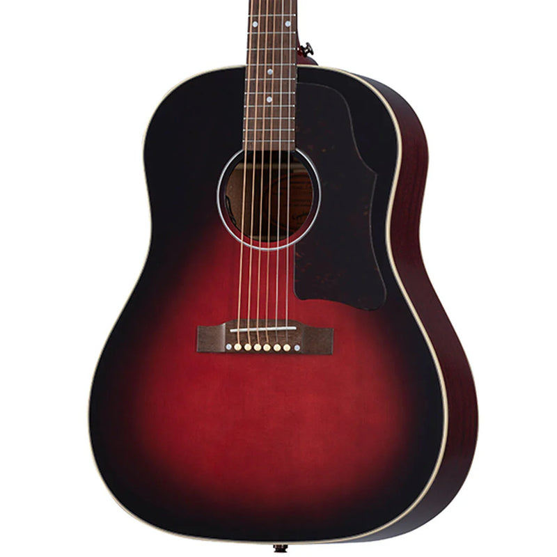 Epiphone Slash J45 Acoustic Electric Guitar - Vermillion Burst with Hard Case