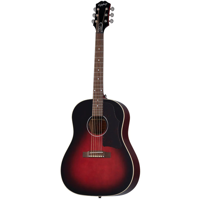 Epiphone Slash J45 Acoustic Electric Guitar - Vermillion Burst with Hard Case