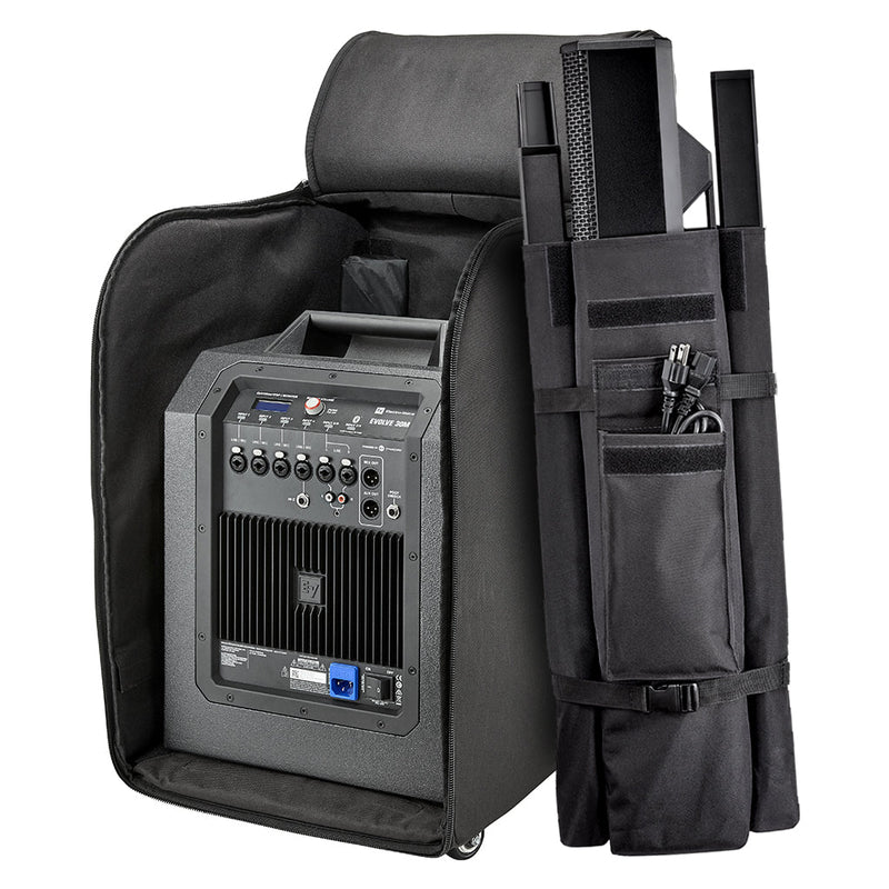 EV Evolve 30 Portable Column w/ QuickSmart DSP 8-channel Mixer and Bluetooth