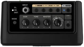 Aroma AG-10N 8W Rechargeable Electric Guitar Amplifier with Drum Machine & Bluetooth
