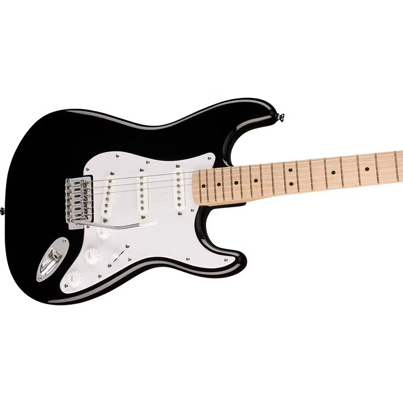 Squier Sonic Stratocaster Maple Fretboard, White Pickguard - Black