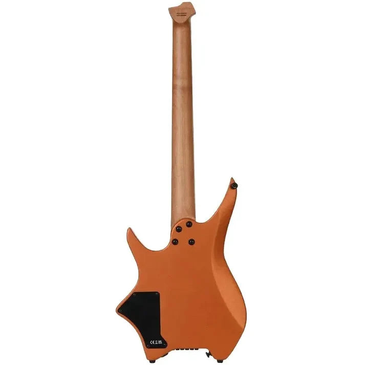 HILS Headless Electric Guitar - Metallic Coral Orange