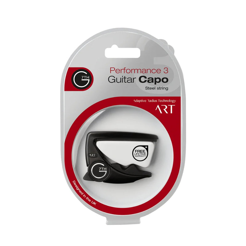 G7 Performance 3 Acoustic & Electric Guitar Capo - Black