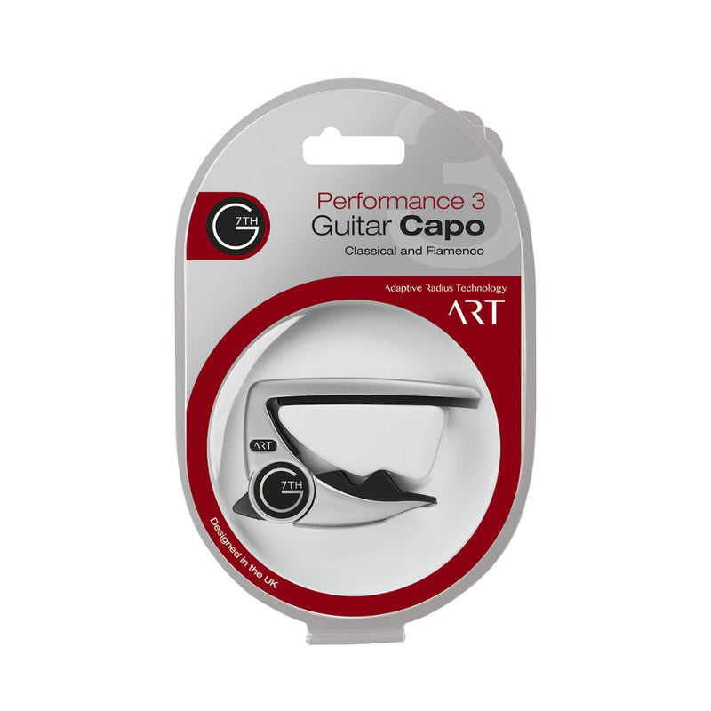 G7 Performance 3 Acoustic & Electric Guitar Capo - Silver