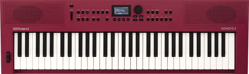 Roland GO:KEYS 3 Portable Keyboard Dark Red