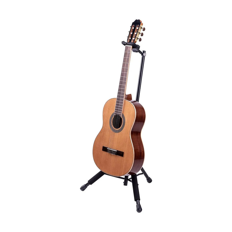 Hercules GS415BPLUS Auto Grip Guitar Stand with Instant Height Adjustment, Narrow Neck Adapter & Foldable