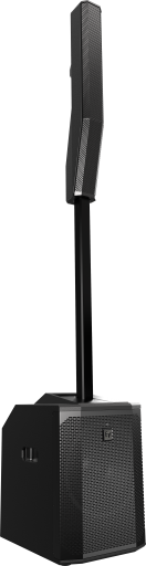 Evolve 50 Portable Column System Loudspeaker+Subwoofer w/ Pole and Carry Bag Black