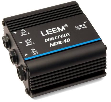 Leem NDR-40 Passive Direct Box (D.I Box)