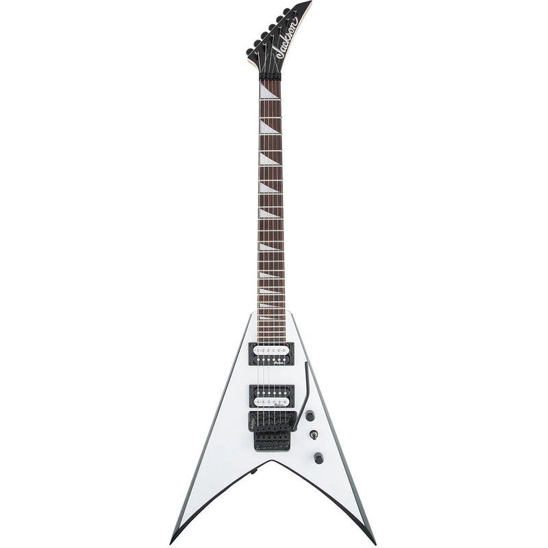 Jackson JS Series King V JS32 - White with Black Bevels