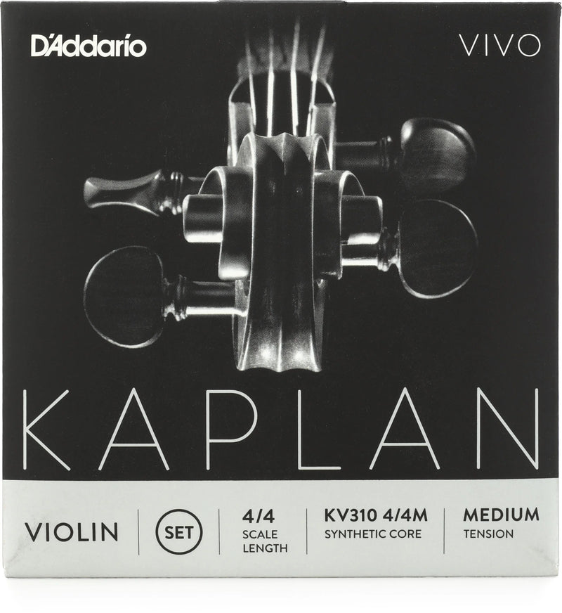 Kaplan 4/4 Size Violin Strings - Medium Tension