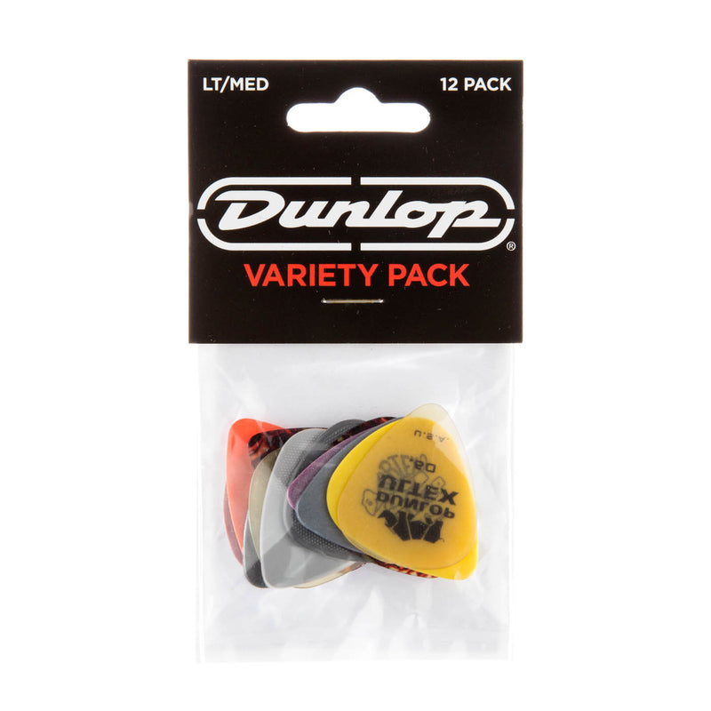 Dunlop Light/Med Pick Variety Pack - 12 Picks
