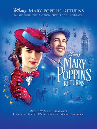 Mary Poppins Returns Movie Soundtrack - PVG (Piano, Vocal, Guitar)