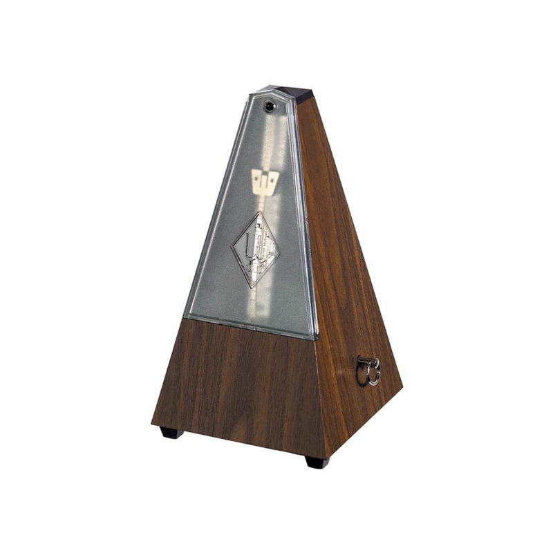 Metronome Pyramid Style W-Bell Key Wound Walnut