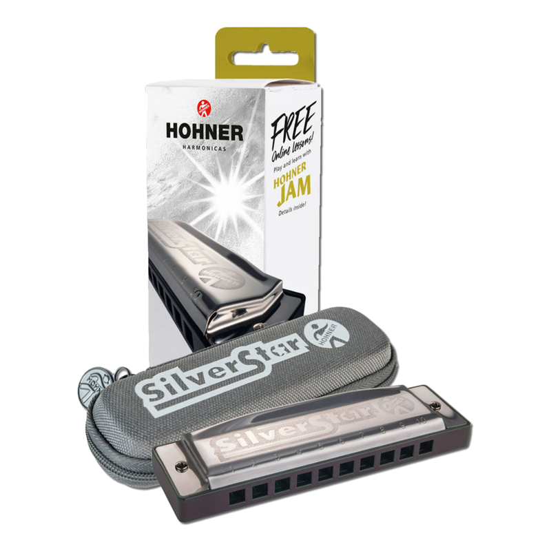 Hohner Silver Star - Diatonic Harmonica (Select Key)
