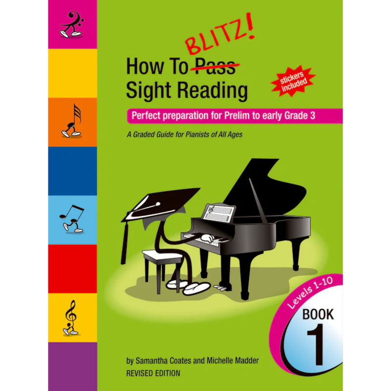 How To Blitz Sight Reading Book 1 (Pre - Gr3)