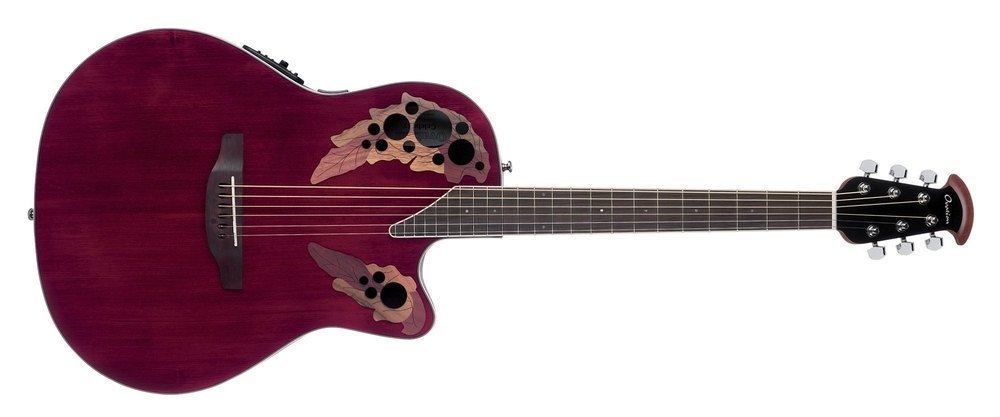 OVATION CELEBRITY ELITE RUBY RED MID