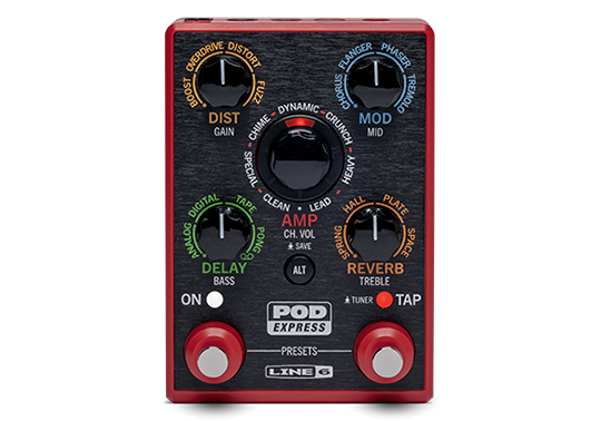 POD Express Guitar Multi-Effects Pedal