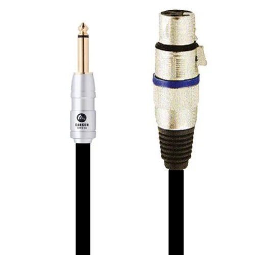 Rocklines 3ft / 0.9m Mic/Patch Cable – XLR (Female) to 1/4" Mono Jack (TS)