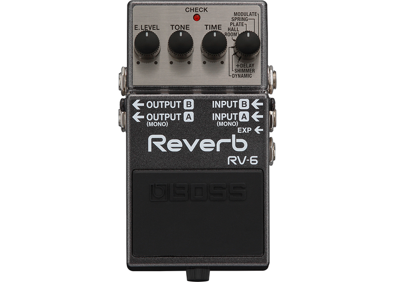 Boss RV6 Digital Reverb Pedal