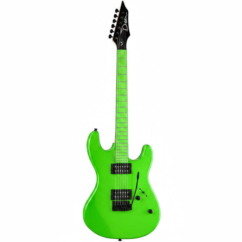 Dean Custom Zone 2 HB Fluorescent Green Electric Guitar