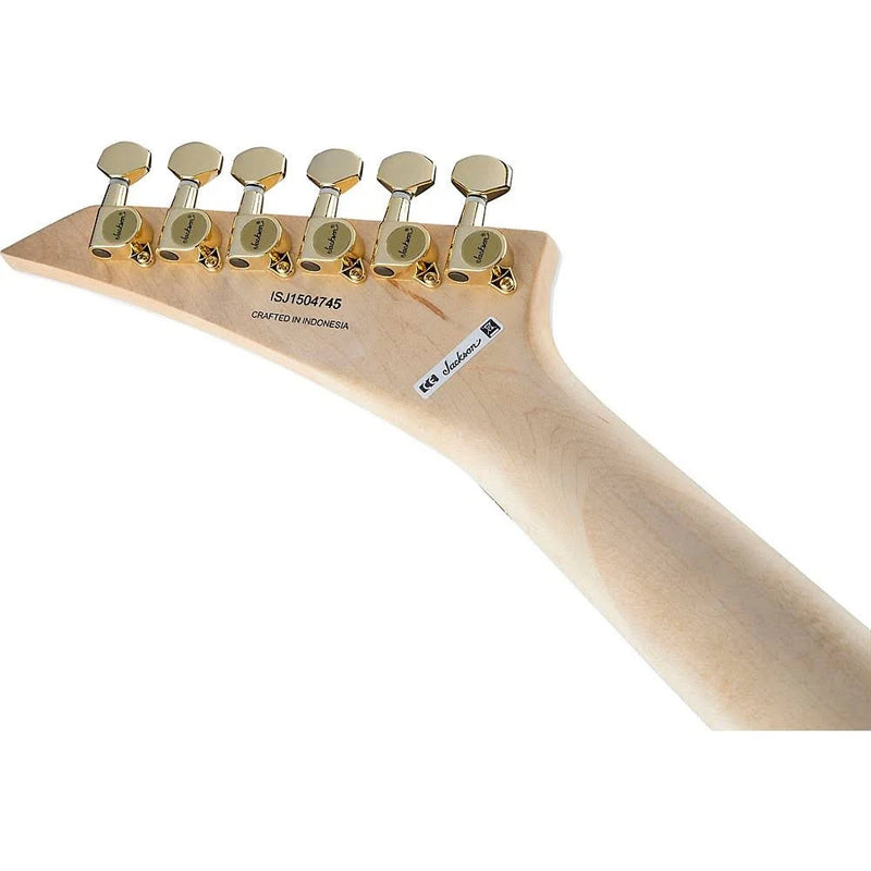 Pro Series Rhoads RR3 Ebony Fingerboard Ivory with Black Pinstripes