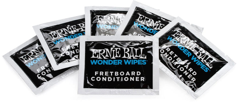 Ernie Ball Wonder Wipes Fretboard Conditioner - 6 Pack