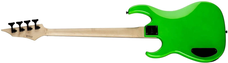Dean Custom Zone Nuclear - Green Bass Guitar