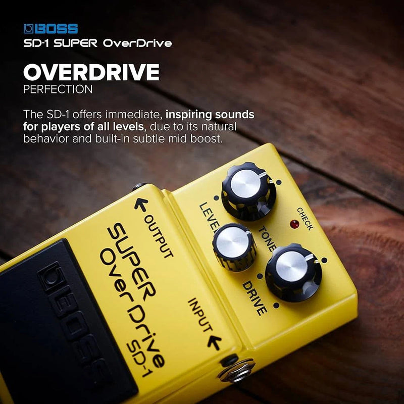 Boss SD1 Super Over Drive Pedal