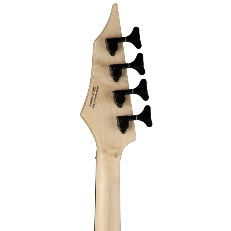 Dean Custom Zone Nuclear - Green Bass Guitar