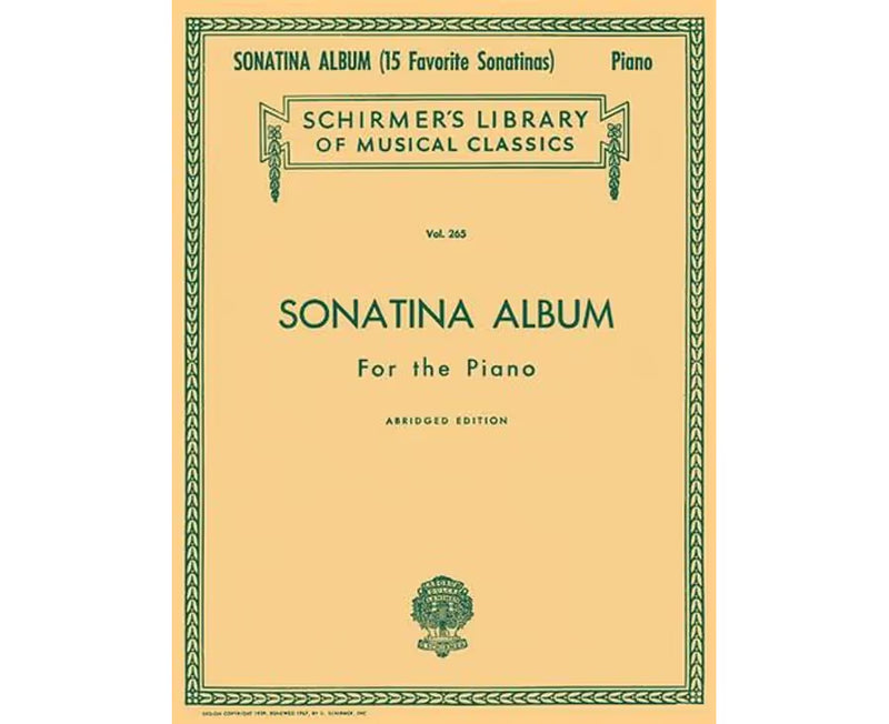 Library of Sonatas & Sonatinas – Piano Solo