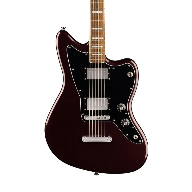 Squier Paranormal Baritone Jazzmaster HH Laurel Fingerboard Electric Guitar - Oxblood