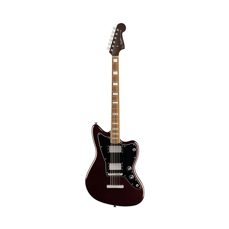 Squier Paranormal Baritone Jazzmaster HH Laurel Fingerboard Electric Guitar - Oxblood