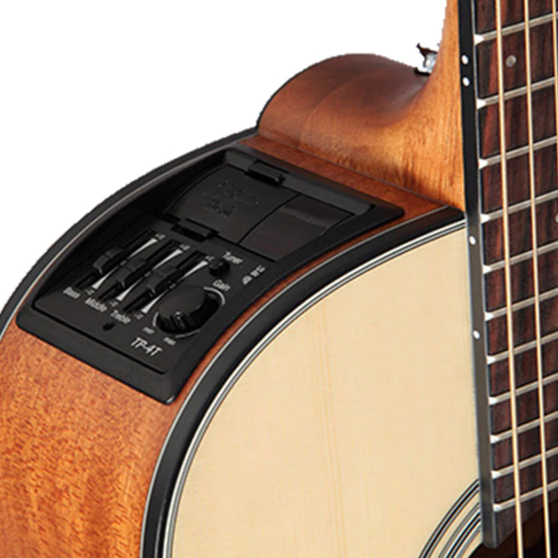 Takamine G Mini Series AC/EL "Takamini" Guitar with Cutaway in Natural Satin Finish