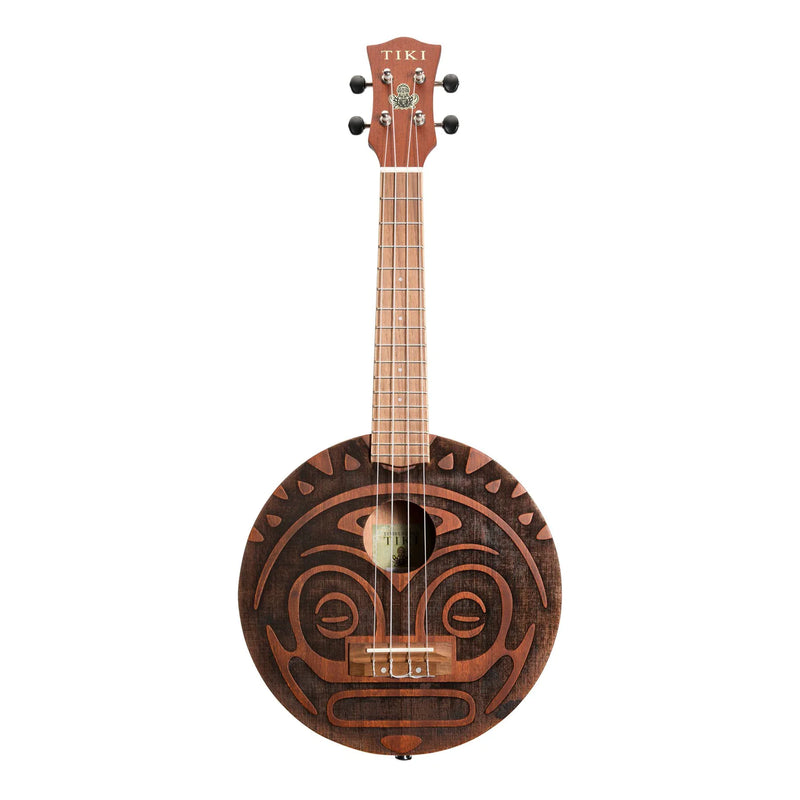 Tiki Man Ukulele /With Pickup & Gigbag