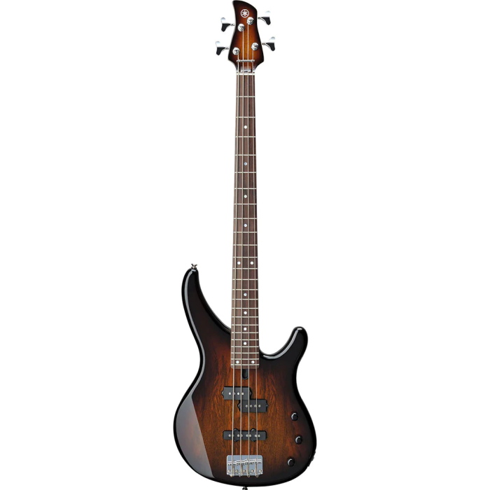 Yamaha TRBX174 TRBX Series Bass Guitar Exotic Wood In Tobacco Brown Burst